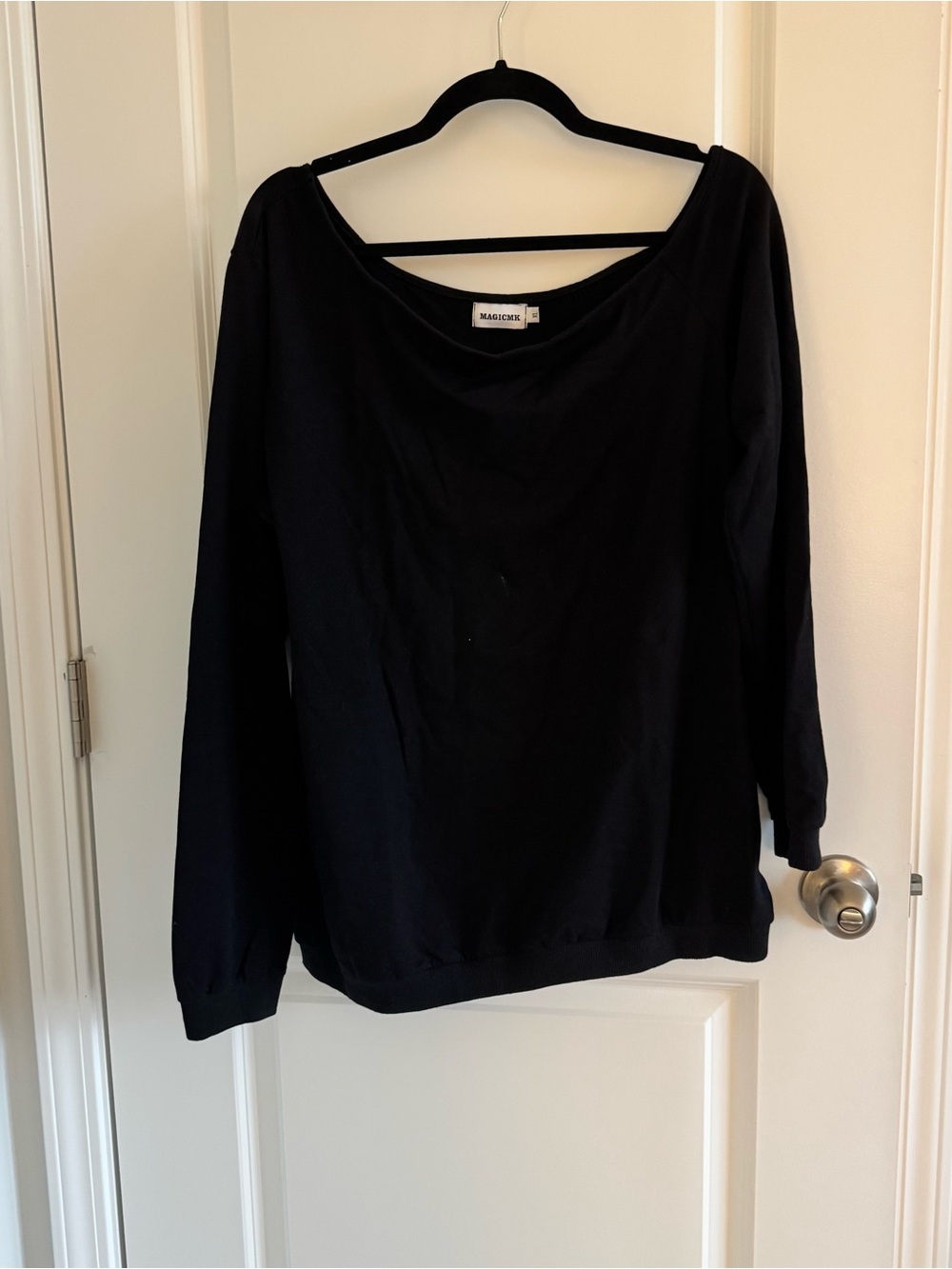 Magic Black Women's Boatneck Sweatshirt